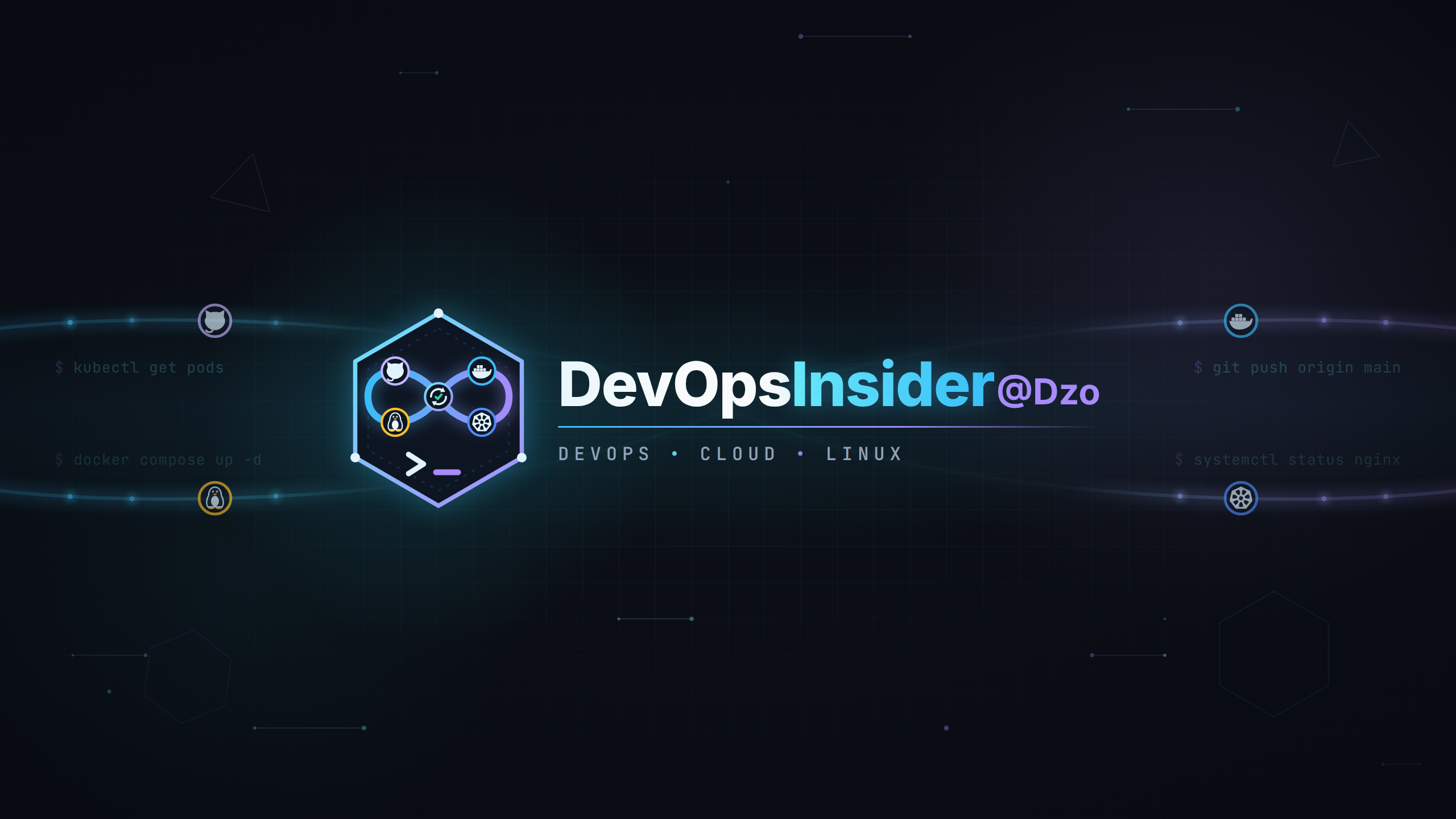 DevOpsInsider@Dzo banner: DevOps, Cloud, Linux